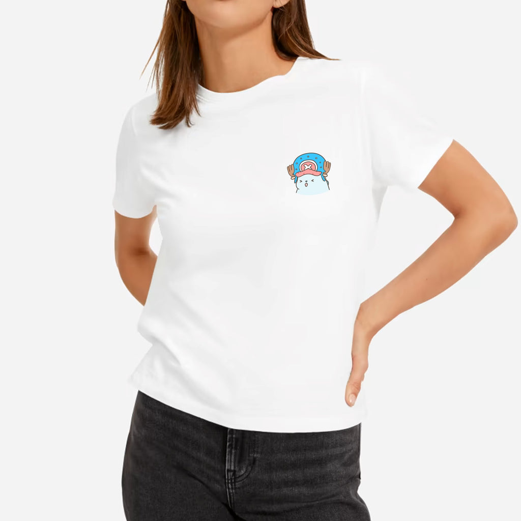Kawaiies Tato Dino x One Piece Chopper Unisex Tee - Kawaiies - Adorable - Cute - Plushies - Plush - Kawaii