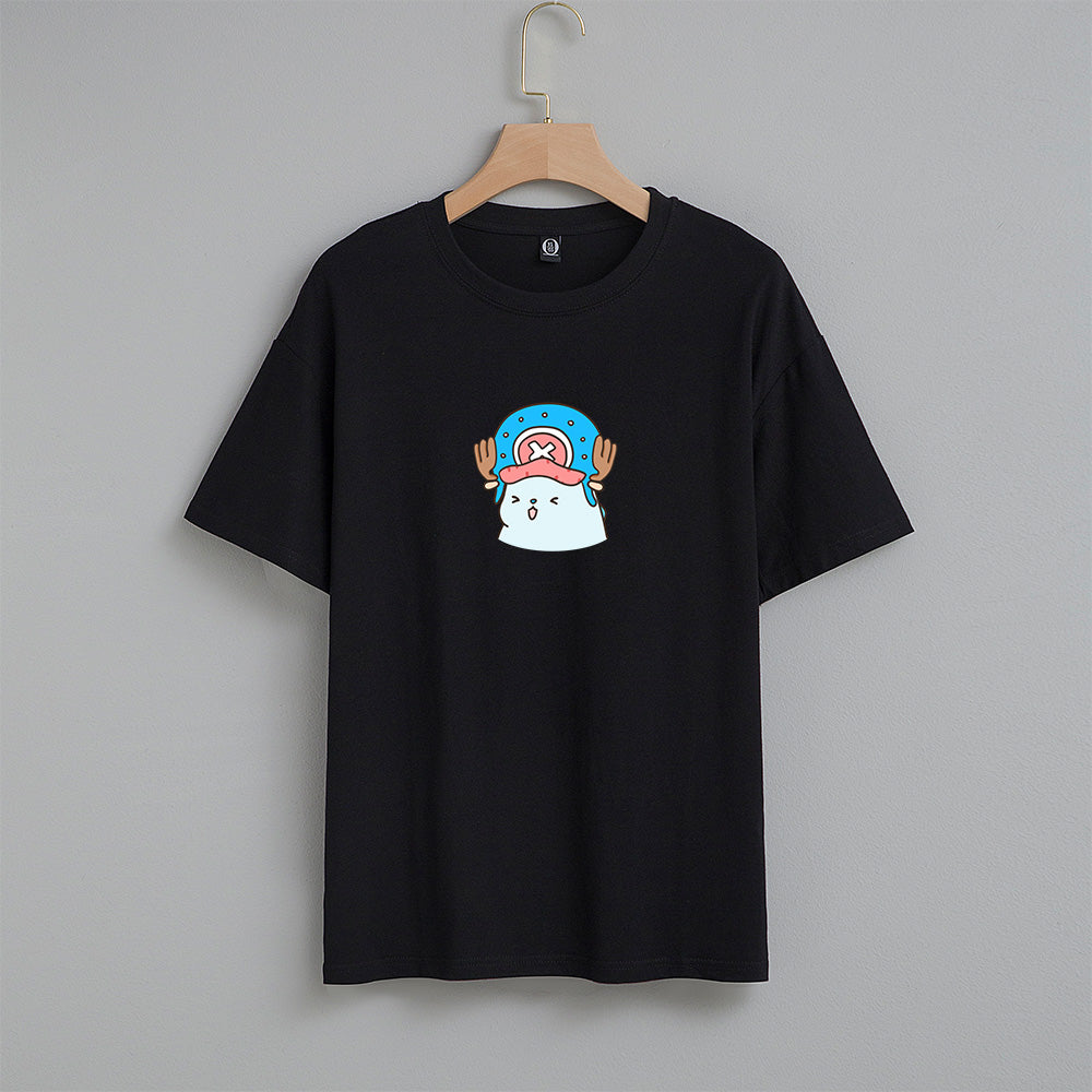 Kawaiies Tato Dino x One Piece Chopper Unisex Tee - Kawaiies - Adorable - Cute - Plushies - Plush - Kawaii