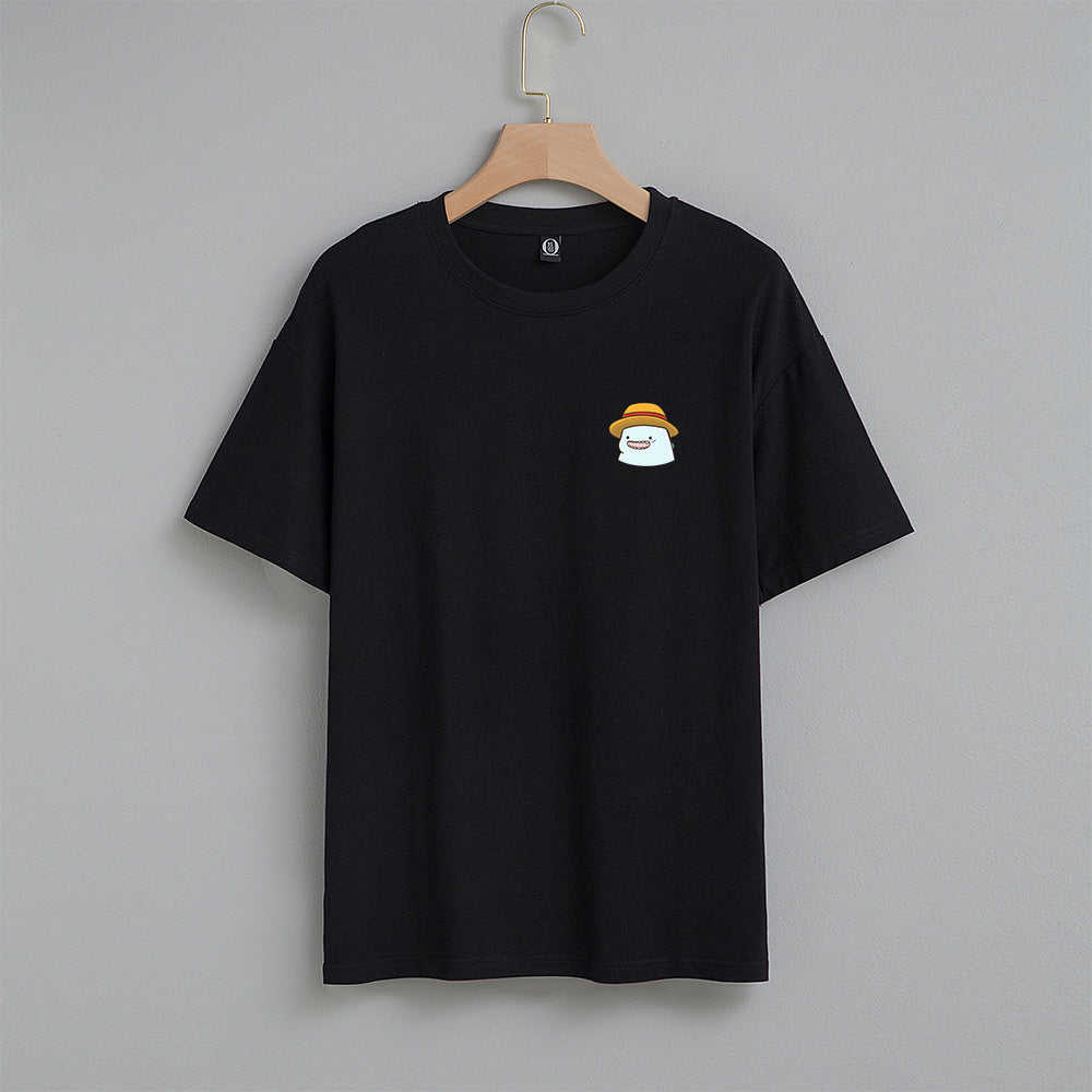 Kawaiies Tato Dino x One Piece Luffy Unisex Tee - Kawaiies - Adorable - Cute - Plushies - Plush - Kawaii