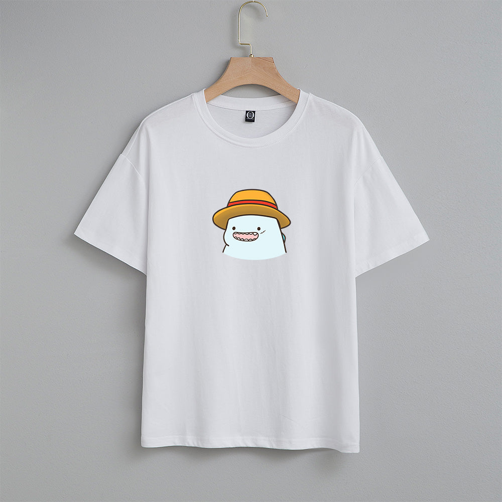 Kawaiies Tato Dino x One Piece Luffy Unisex Tee - Kawaiies - Adorable - Cute - Plushies - Plush - Kawaii