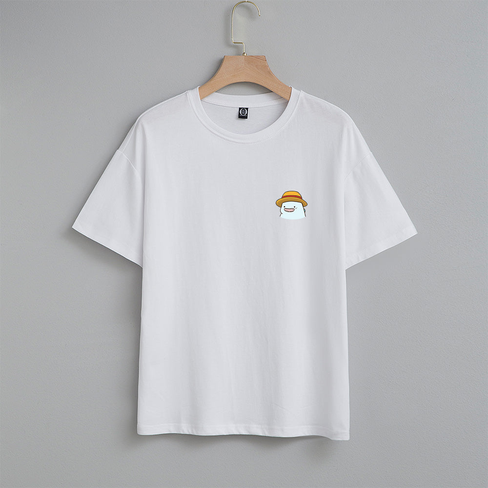 Kawaiies Tato Dino x One Piece Luffy Unisex Tee - Kawaiies - Adorable - Cute - Plushies - Plush - Kawaii