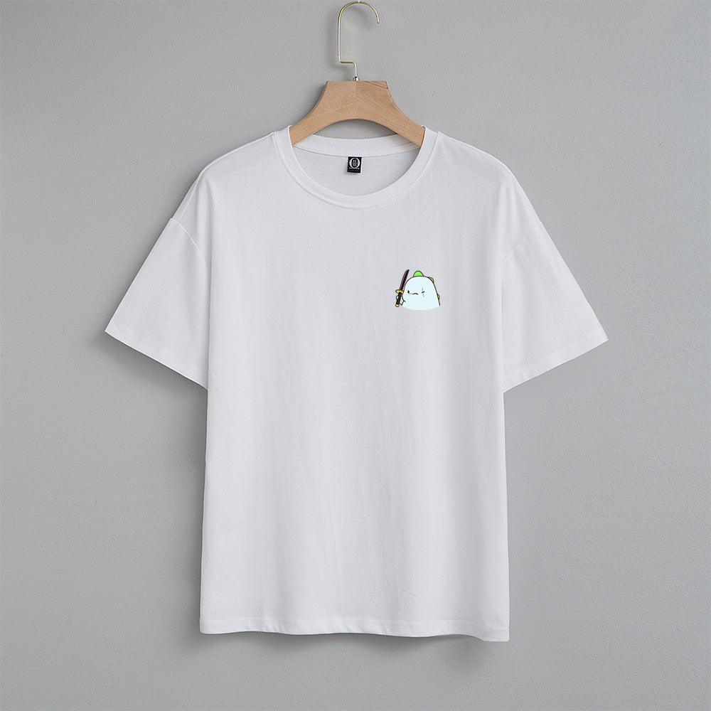 Kawaiies Tato Dino x One Piece Zoro Unisex Tee - Kawaiies - Adorable - Cute - Plushies - Plush - Kawaii