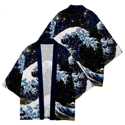 Kimono Japanese Great Wave and Mighty Koi - Kawaiies - Adorable - Cute - Plushies - Plush - Kawaii