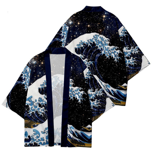 Kimono Japanese Great Wave and Mighty Koi - Kawaiies - Adorable - Cute - Plushies - Plush - Kawaii