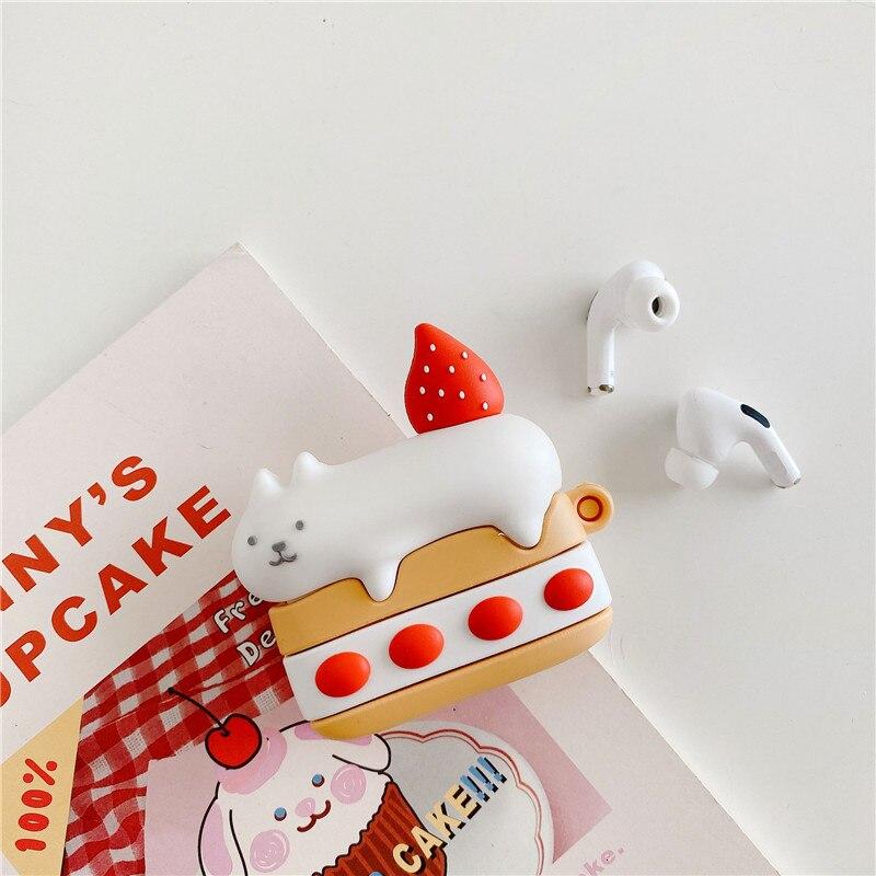 Kitty Desserts Airpods Case (1&2&Pro) - Kawaiies - Adorable - Cute - Plushies - Plush - Kawaii