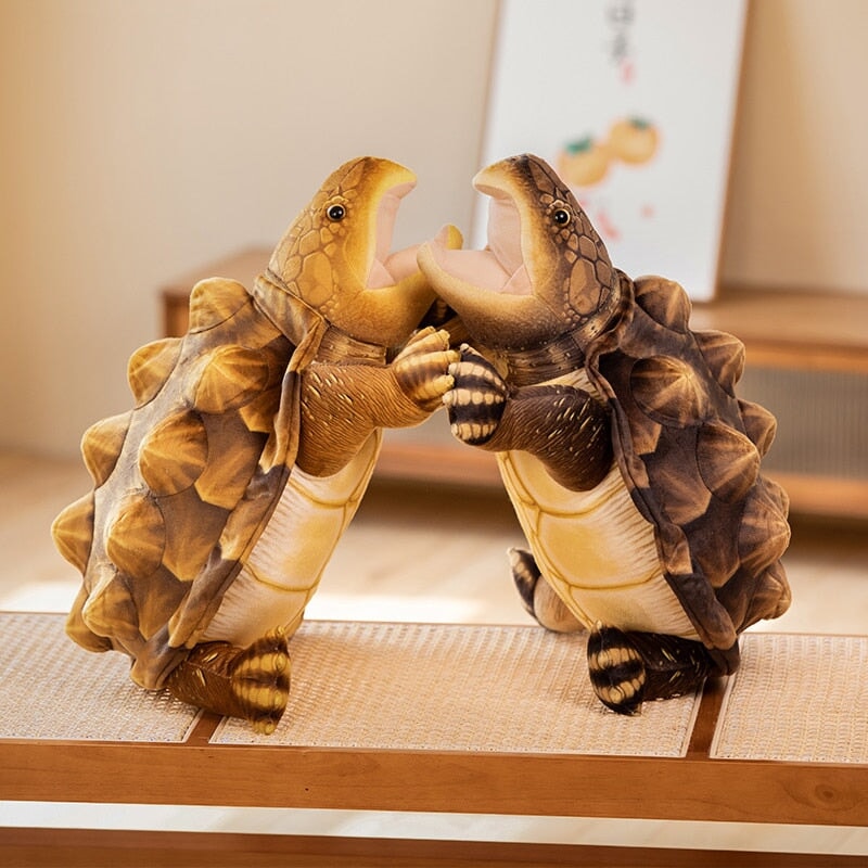 kawaiies-softtoys-plushies-kawaii-plush-Large Lifelike Snapping Turtle Plushie | NEW Soft toy 