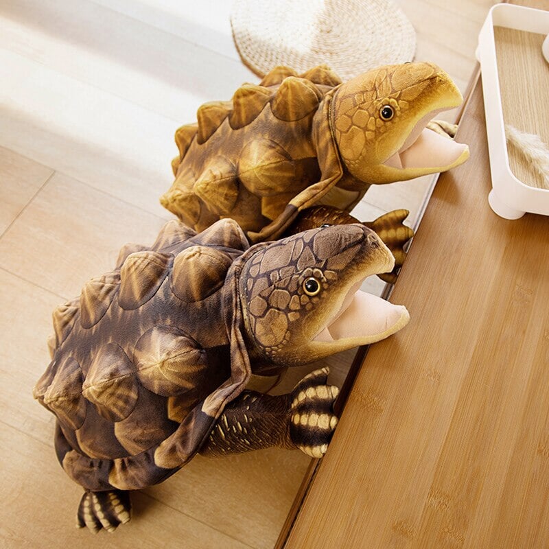 kawaiies-softtoys-plushies-kawaii-plush-Large Lifelike Snapping Turtle Plushie | NEW Soft toy 