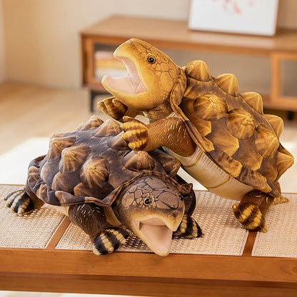 kawaiies-softtoys-plushies-kawaii-plush-Large Lifelike Snapping Turtle Plushie | NEW Soft toy 