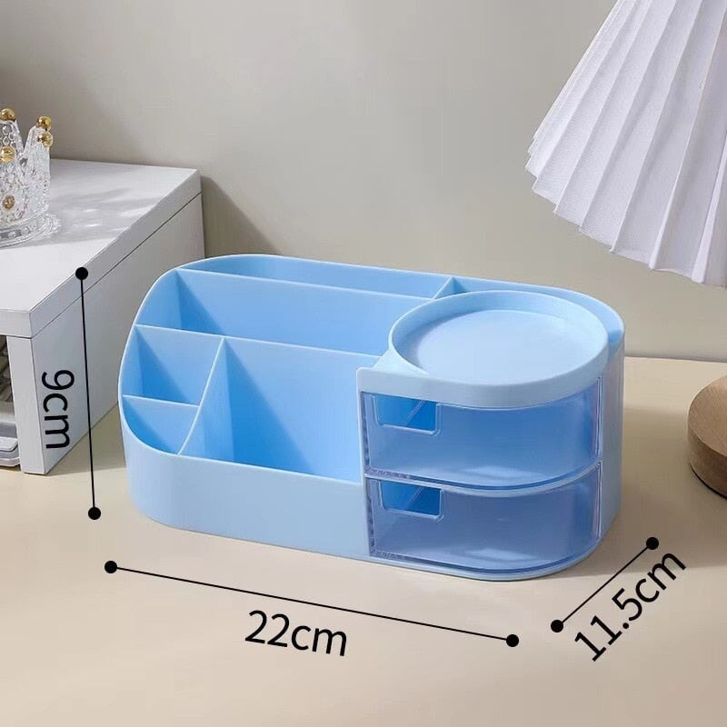 Large Multi-level Plastic Stationery Storage - Kawaiies - Adorable - Cute - Plushies - Plush - Kawaii