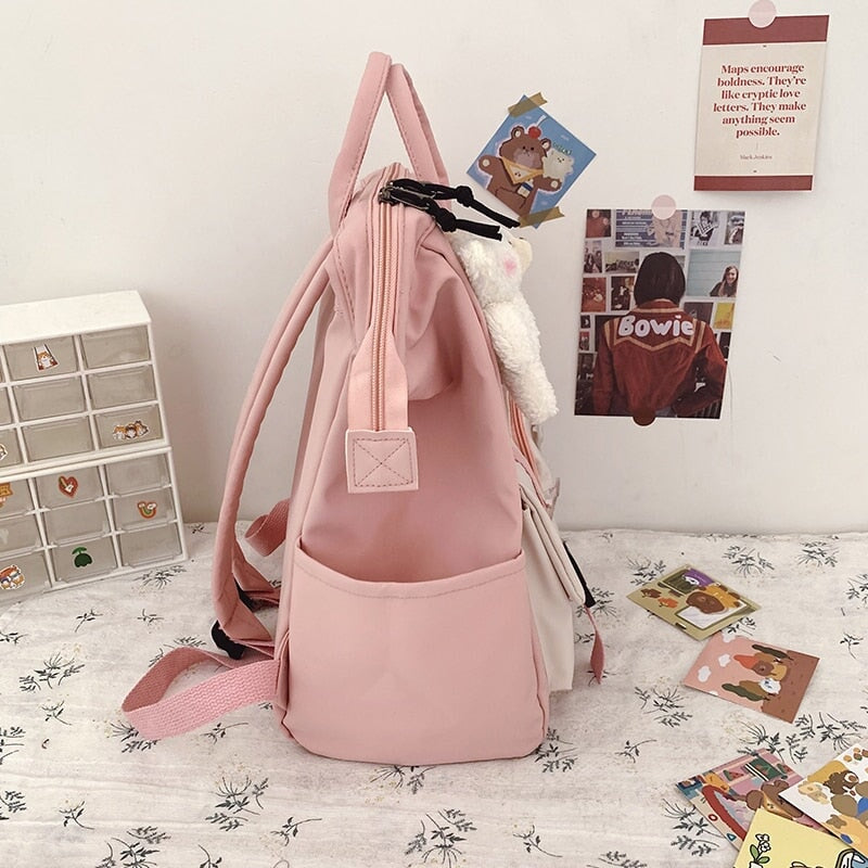 Anello Japan Backpack c/w Side Zip Available in Leather, L & Mini Size! NOW  WITH MUMMY/DIAPER BAG!