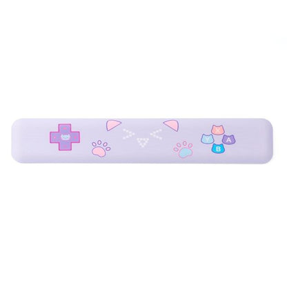 Large Pink Kawaii Gaming Cat Print Mouse Pad - Kawaiies - Adorable - Cute - Plushies - Plush - Kawaii