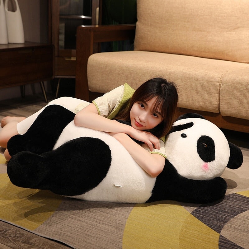 Laying Panda Plush - Kawaiies - Adorable - Cute - Plushies - Plush - Kawaii