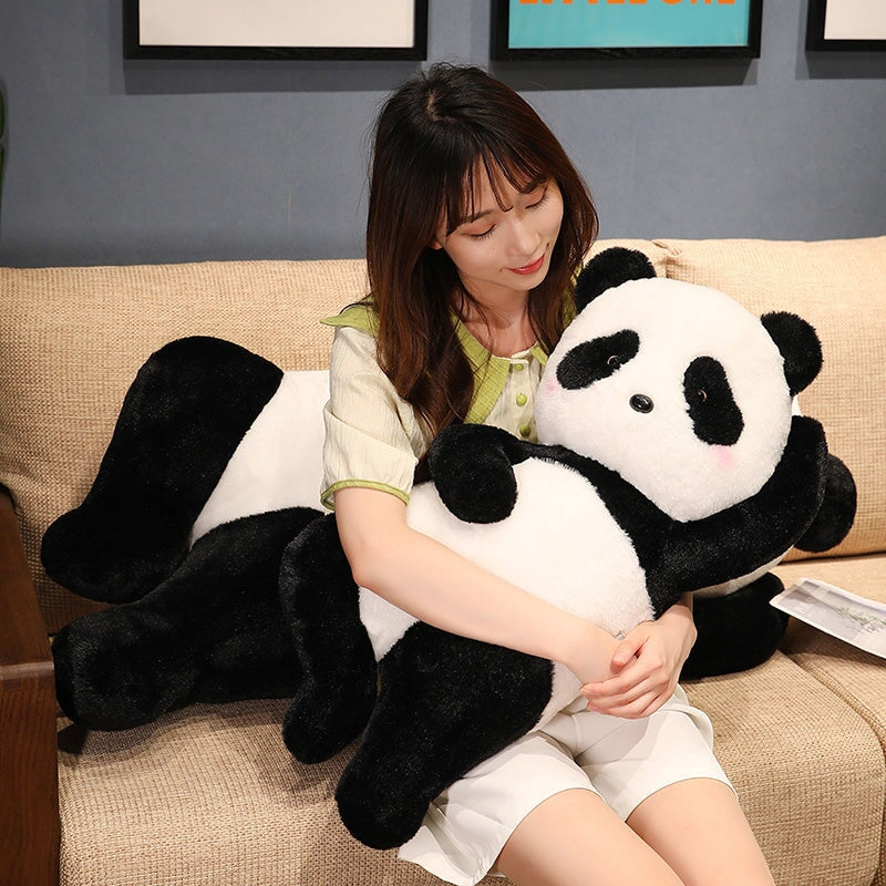 Laying Panda Plush - Kawaiies - Adorable - Cute - Plushies - Plush - Kawaii