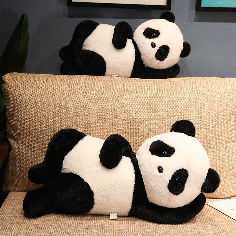 Laying Panda Plush - Kawaiies - Adorable - Cute - Plushies - Plush - Kawaii