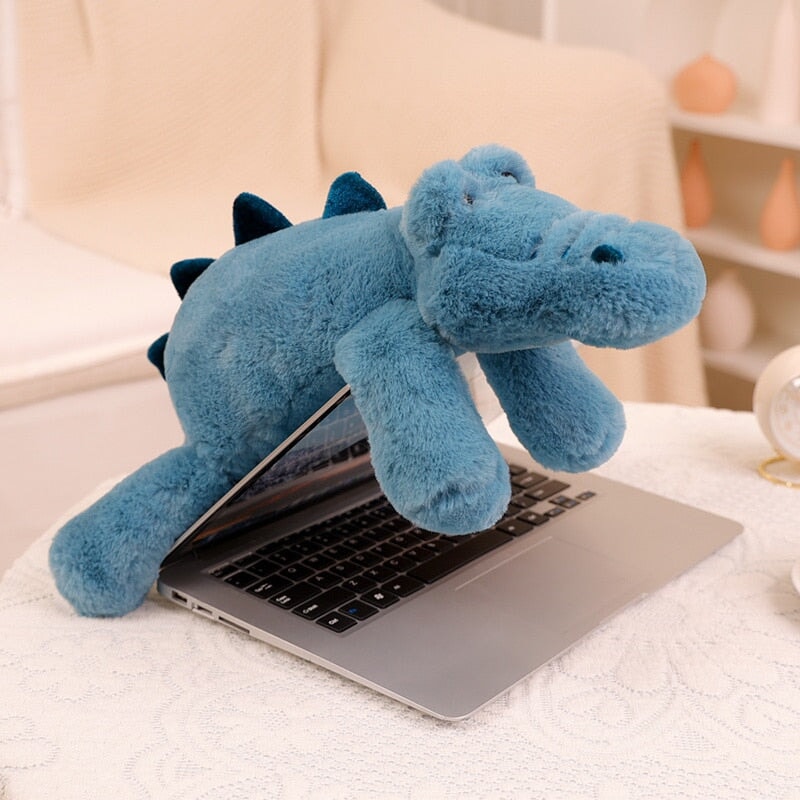 Laying Sloth and Fox Raccoon Crocodile Plushie Friends – Kawaiies
