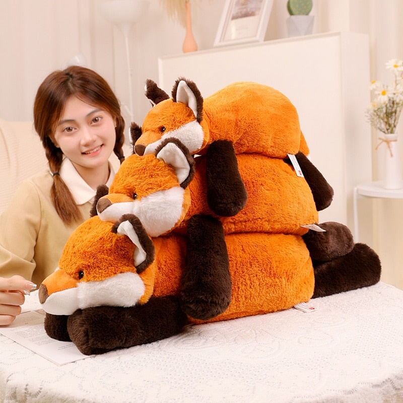 Laying Sloth and Fox Raccoon Crocodile Plushie Friends – Kawaiies