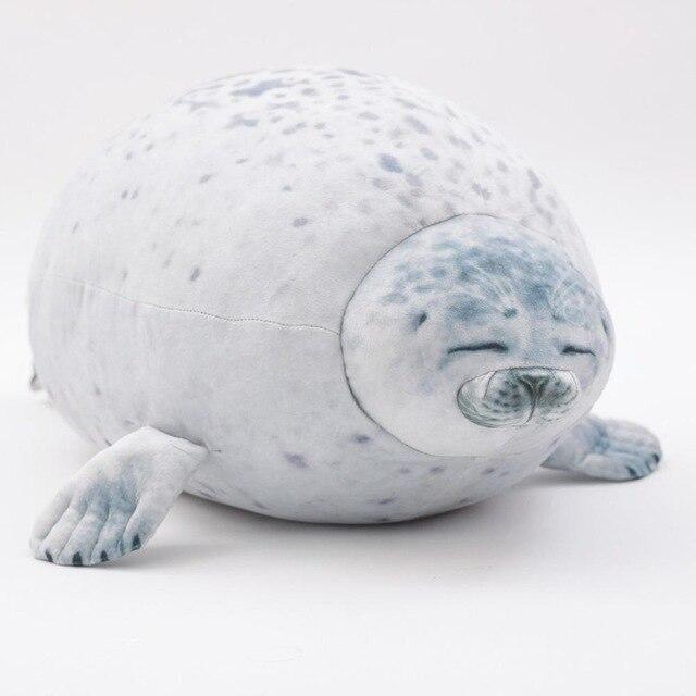 Lazy Chubby Seal - Kawaiies - Adorable - Cute - Plushies - Plush - Kawaii