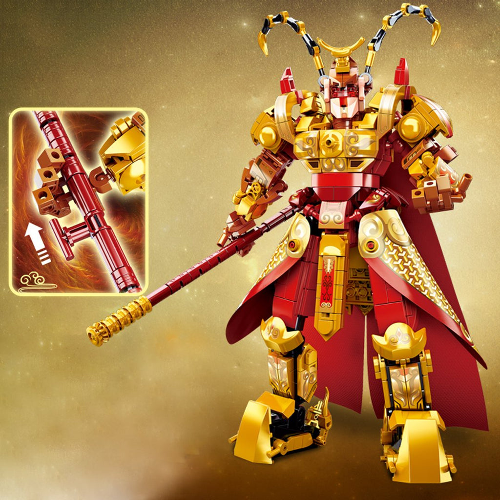 Legendary Royal Monkey King Building Sets - Kawaiies - Adorable - Cute - Plushies - Plush - Kawaii