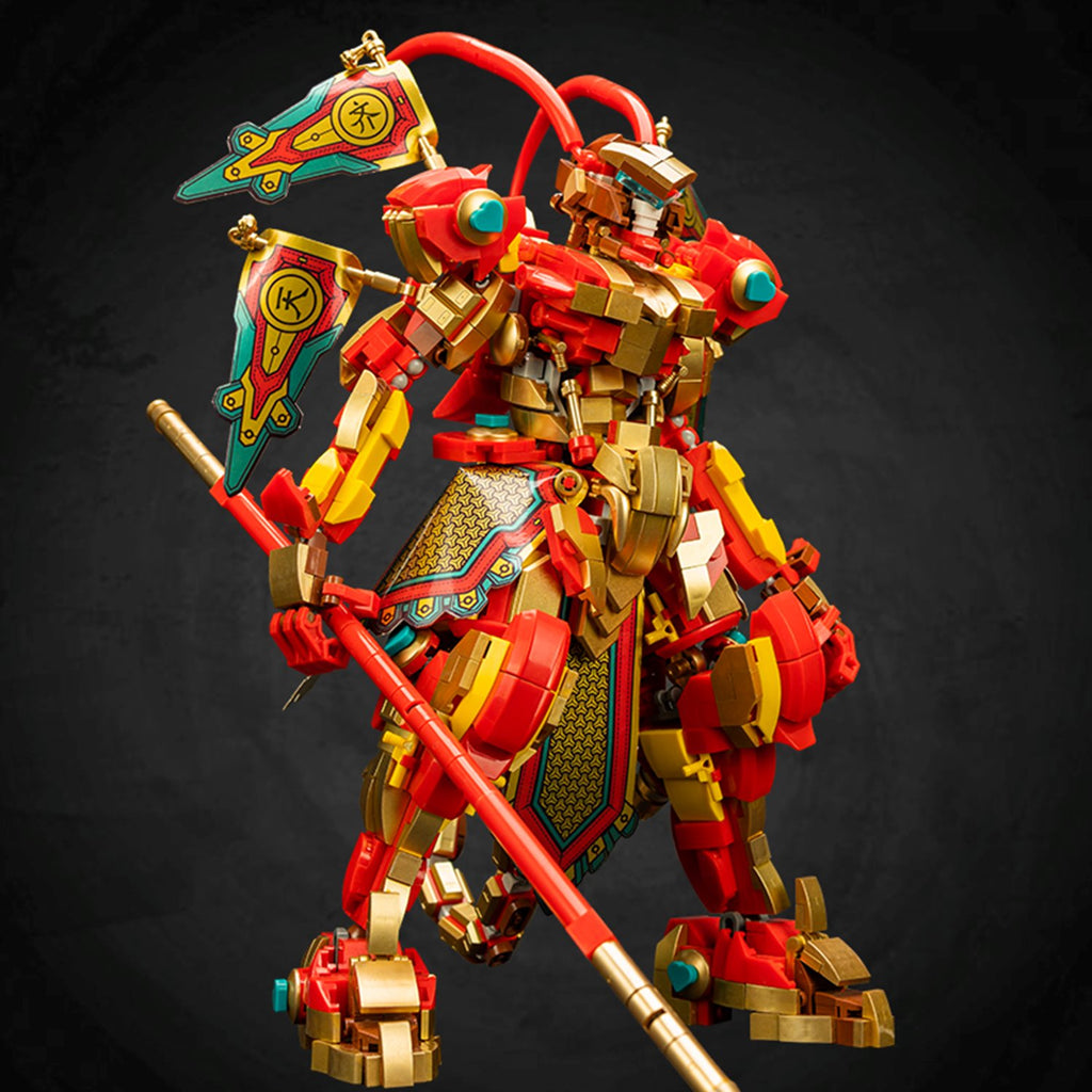 Legendary Mecha Royal Monkey King Wukong Building Sets - Kawaiies - Adorable - Cute - Plushies - Plush - Kawaii