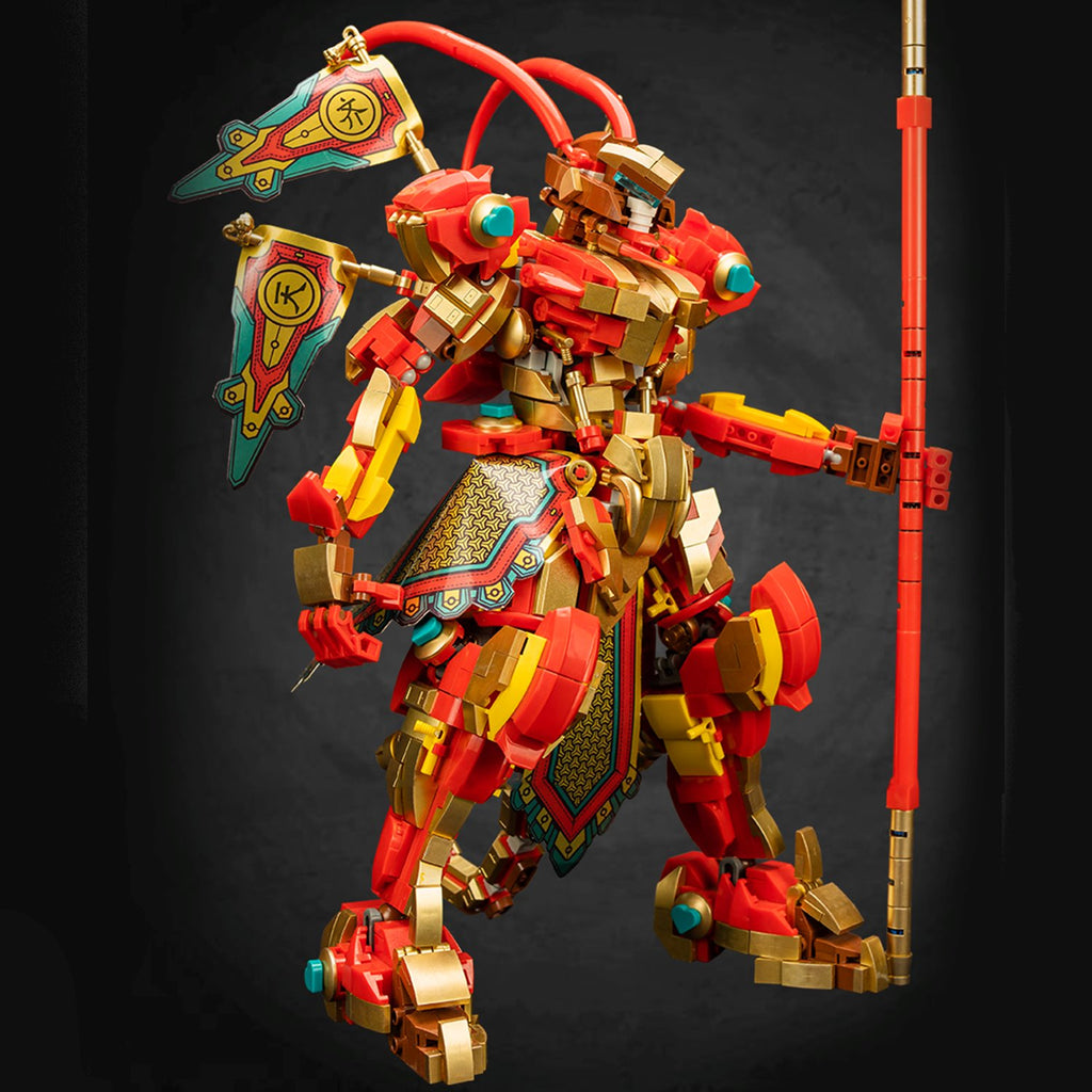 Legendary Mecha Royal Monkey King Wukong Building Sets - Kawaiies - Adorable - Cute - Plushies - Plush - Kawaii