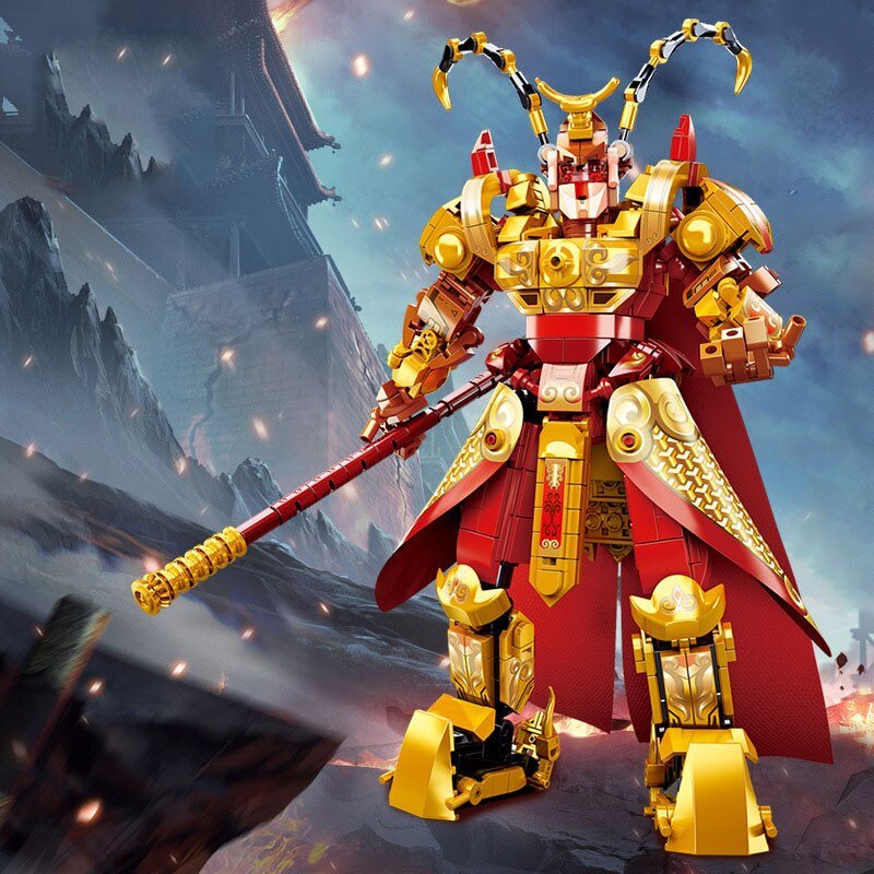 Legendary Royal Monkey King Building Sets - Kawaiies - Adorable - Cute - Plushies - Plush - Kawaii