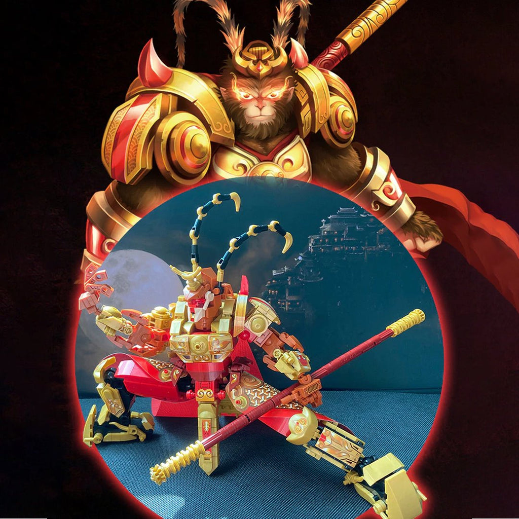 Legendary Royal Monkey King Building Sets - Kawaiies - Adorable - Cute - Plushies - Plush - Kawaii