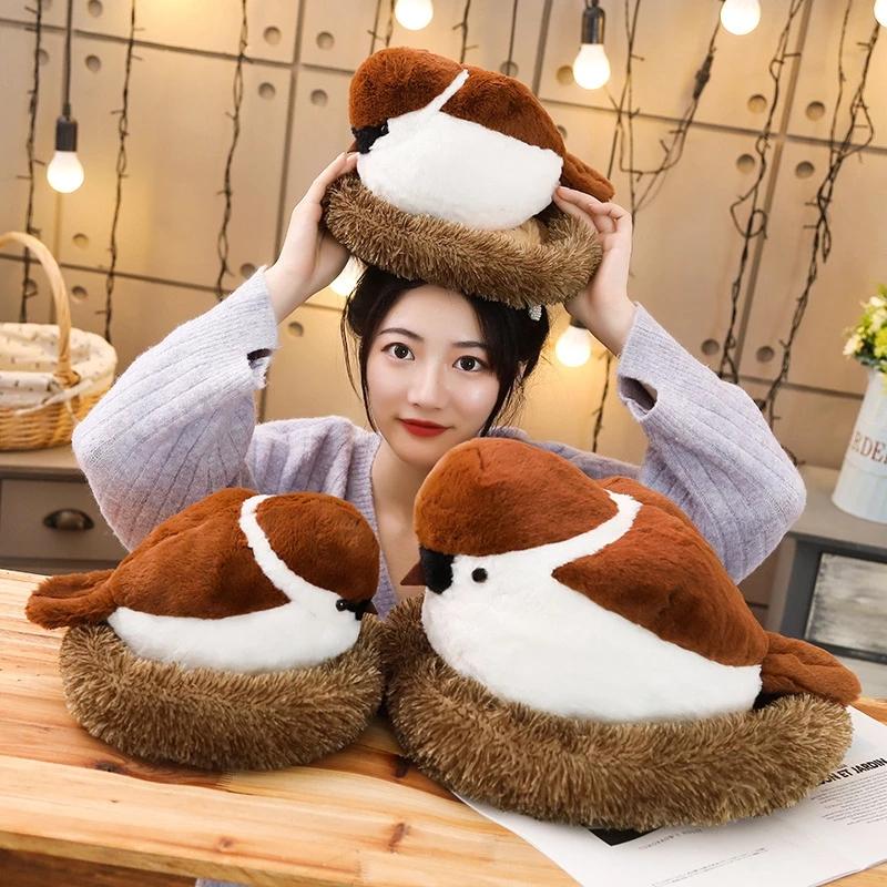 Lifelike Sparrow Family Plush - Kawaiies - Adorable - Cute - Plushies - Plush - Kawaii