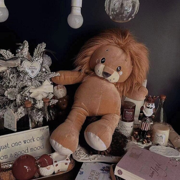 kawaiies-softtoys-plushies-kawaii-plush-Lionel the Cute Wild Lion Plush | NEW Soft toy 