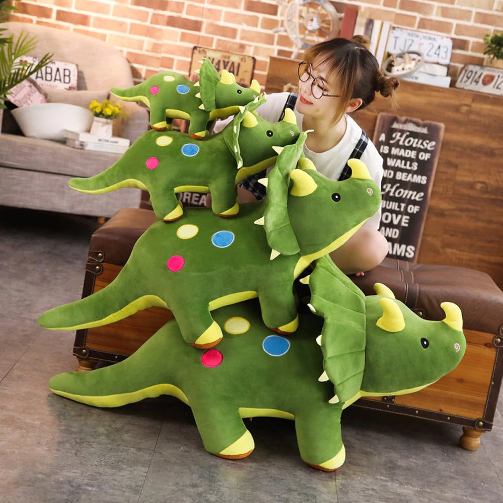 Little Horn Dino - Kawaiies - Adorable - Cute - Plushies - Plush - Kawaii