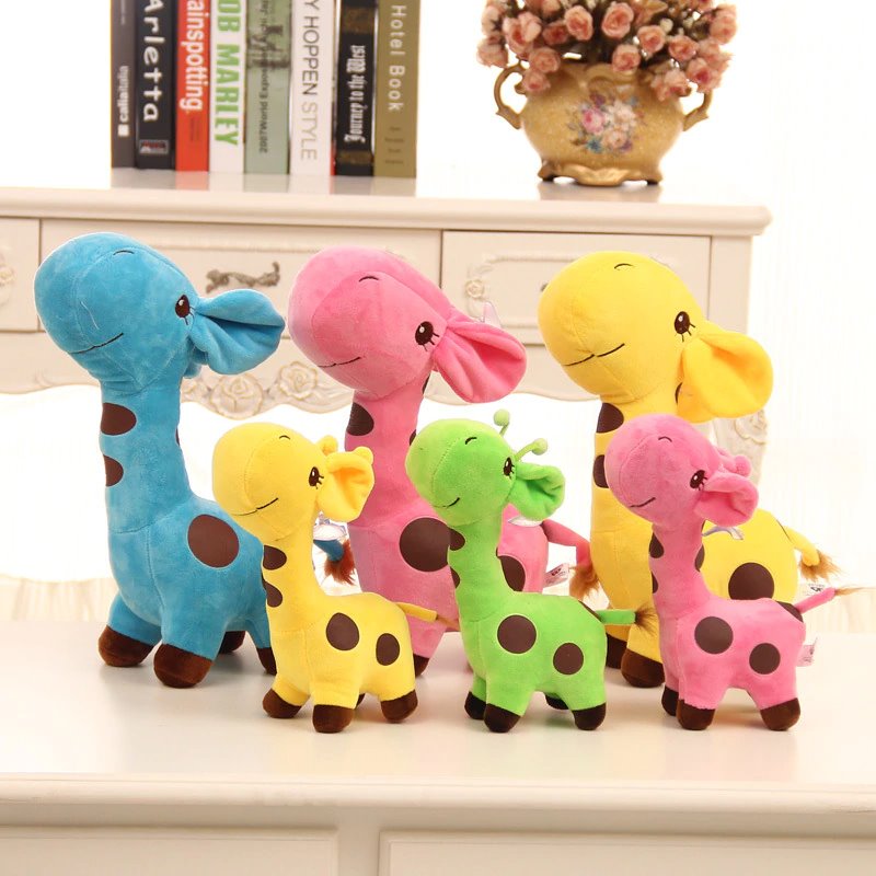 Lollipop Giraffe Family - Kawaiies - Adorable - Cute - Plushies - Plush - Kawaii