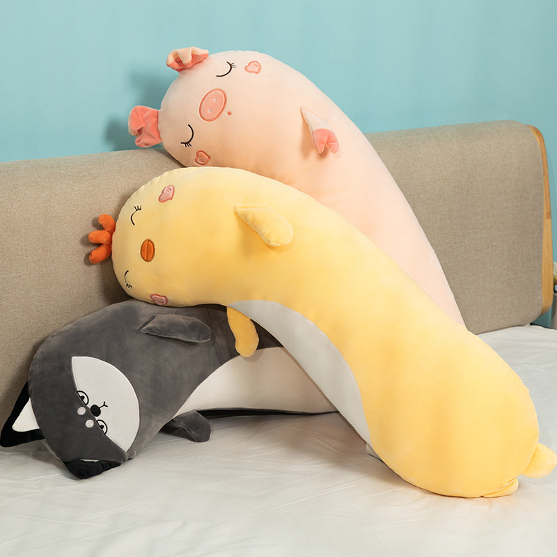 Long Bendy Kawaii Animal Plushies - Kawaiies - Adorable - Cute - Plushies - Plush - Kawaii