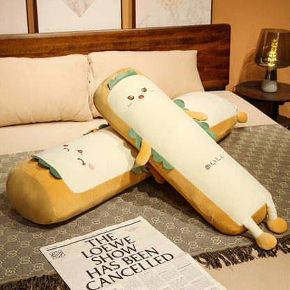 Long Burrito Wrap Bread Plushie - Kawaiies - Adorable - Cute - Plushies - Plush - Kawaii