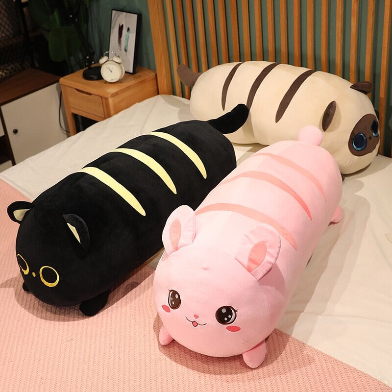 Long Cat Bunny Bread Snuggly Buddies - Kawaiies - Adorable - Cute - Plushies - Plush - Kawaii