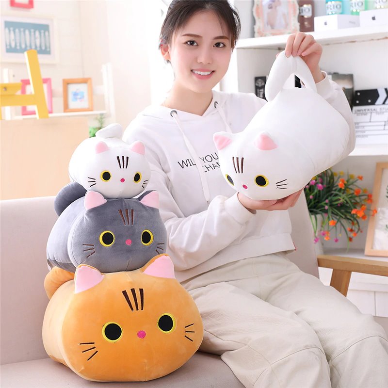 Napping Neko - Kawaiies - Adorable - Cute - Plushies - Plush - Kawaii