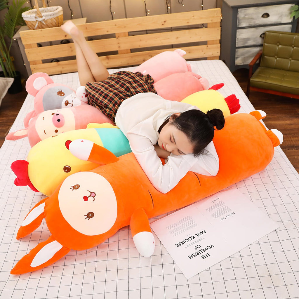 Long Cozy Hoodie Pals Collection - Kawaiies - Adorable - Cute - Plushies - Plush - Kawaii