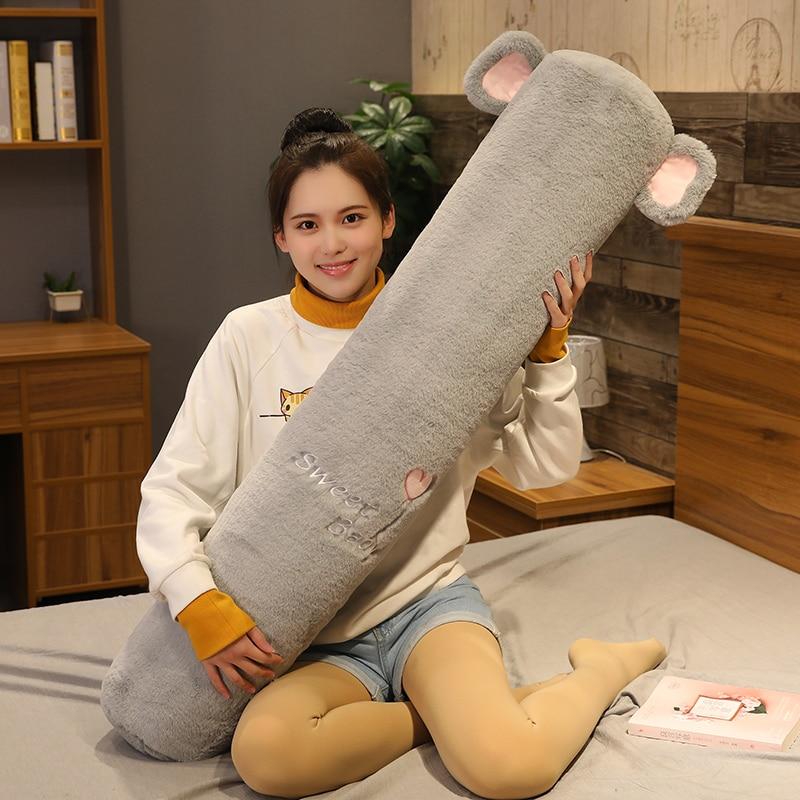Long Fluffy Animal Body Pillow Plushies – Kawaiies