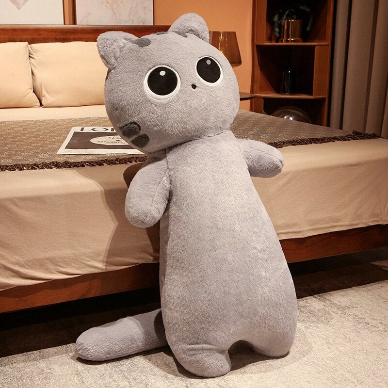 Long Fluffy Huge Cat Family Plushies - Kawaiies - Adorable - Cute - Plushies - Plush - Kawaii