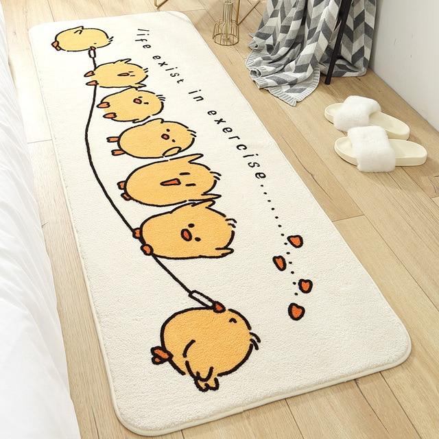 Kawaii Green Smiling Frog Bathroom Mat – Kawaiies