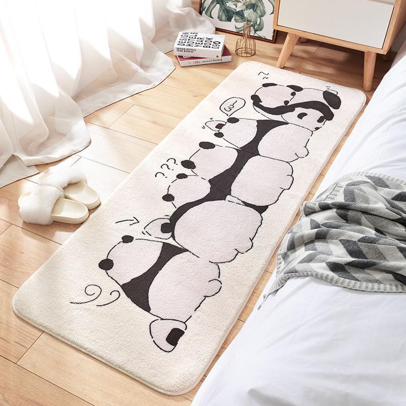 Long Fluffy Kawaii Bedroom Rugs - Kawaiies - Adorable - Cute - Plushies - Plush - Kawaii