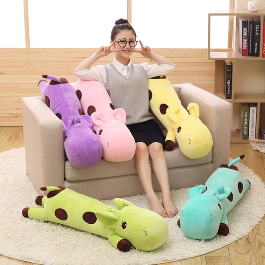Long Giraffe Snuggle Buddies - Kawaiies - Adorable - Cute - Plushies - Plush - Kawaii