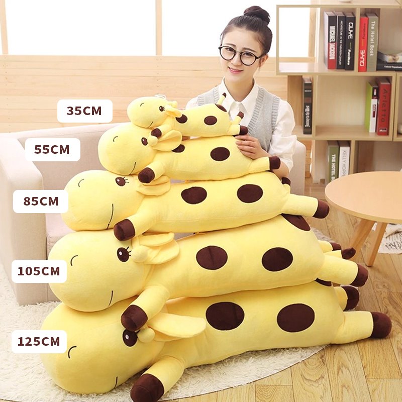 Long Giraffe Snuggle Buddies - Kawaiies - Adorable - Cute - Plushies - Plush - Kawaii