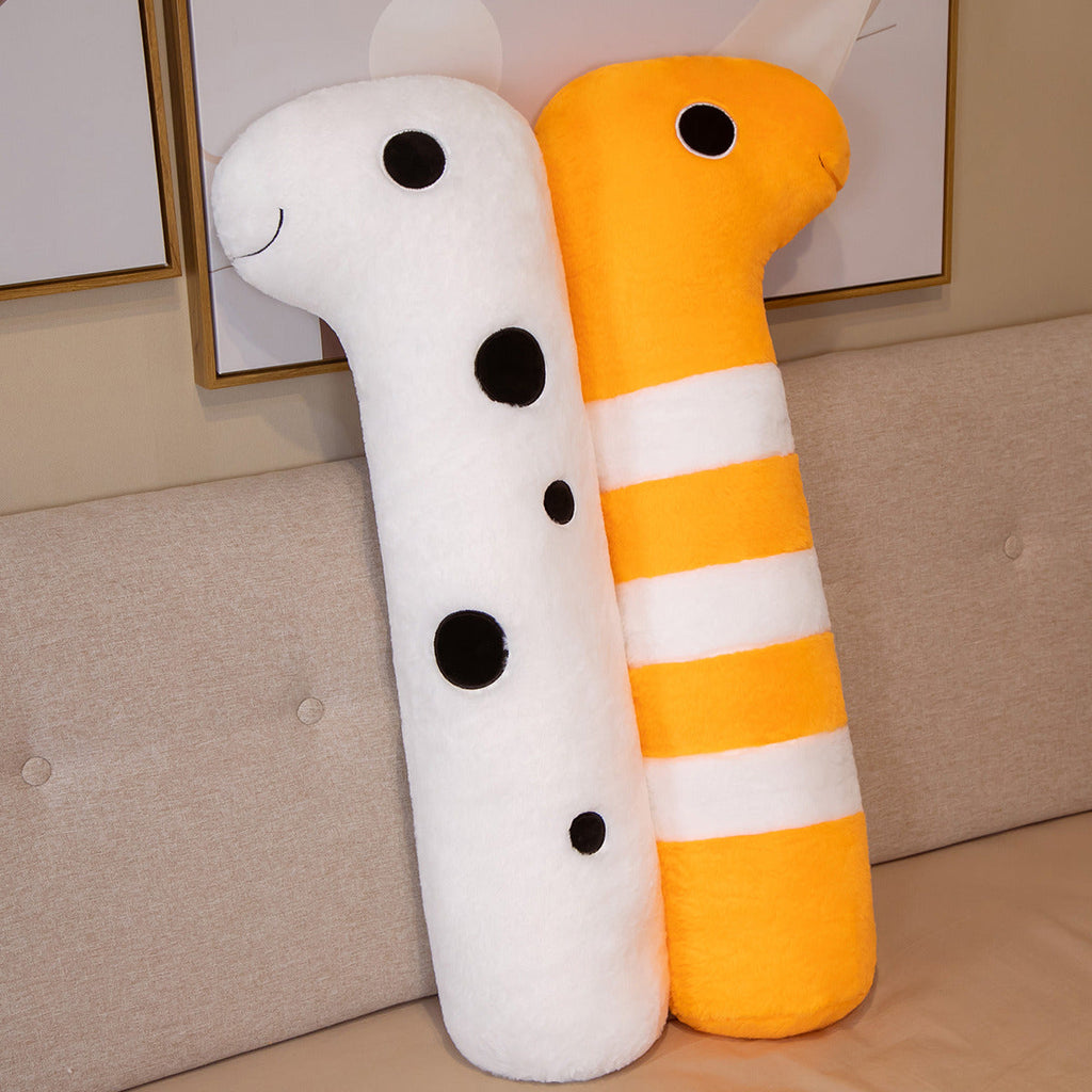 Long Ocean White Orange Eel Plushies - Kawaiies - Adorable - Cute - Plushies - Plush - Kawaii