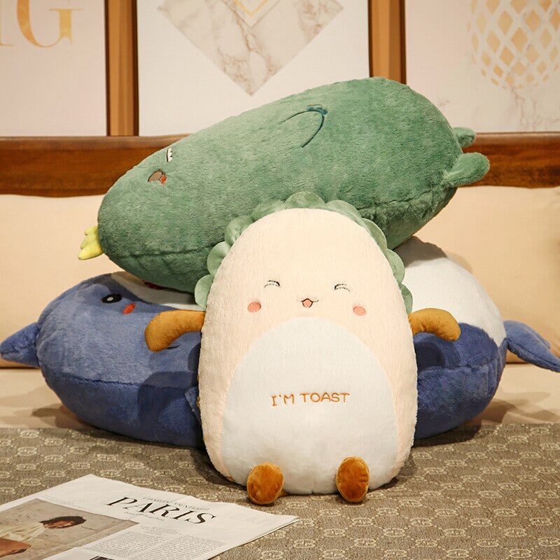 Long Pancake Plushie Squad - Kawaiies - Adorable - Cute - Plushies - Plush - Kawaii