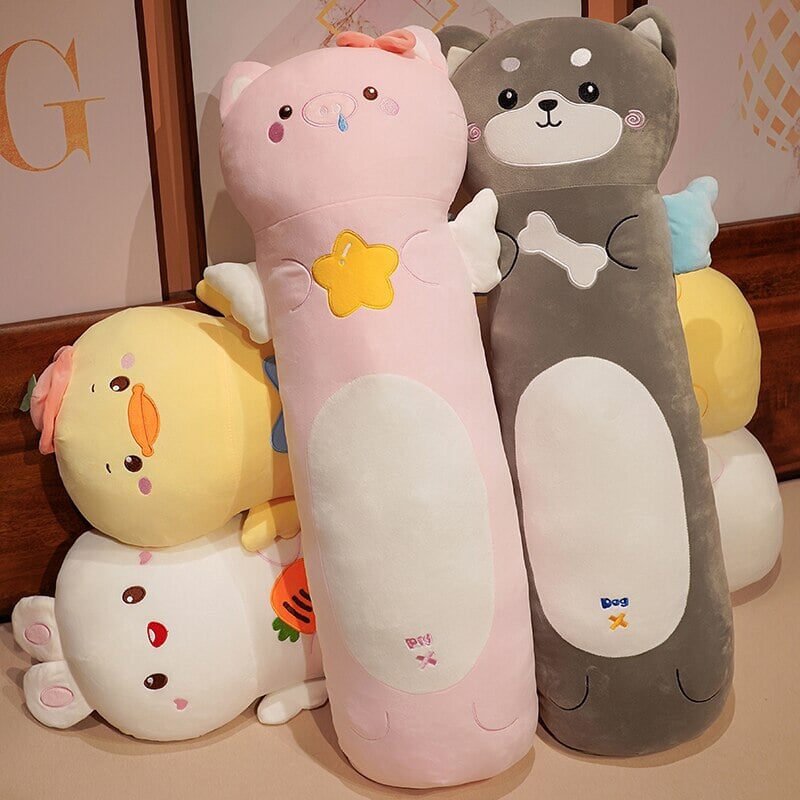 Long Snuggly Angel Buddy Plushies - Kawaiies - Adorable - Cute - Plushies - Plush - Kawaii