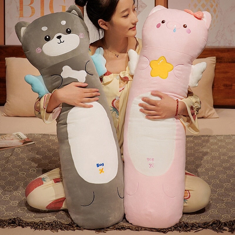 Long Snuggly Angel Buddy Plushies - Kawaiies - Adorable - Cute - Plushies - Plush - Kawaii