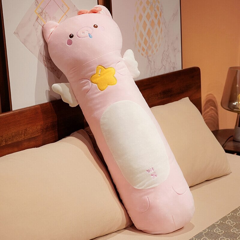 Long Snuggly Angel Buddy Plushies - Kawaiies - Adorable - Cute - Plushies - Plush - Kawaii