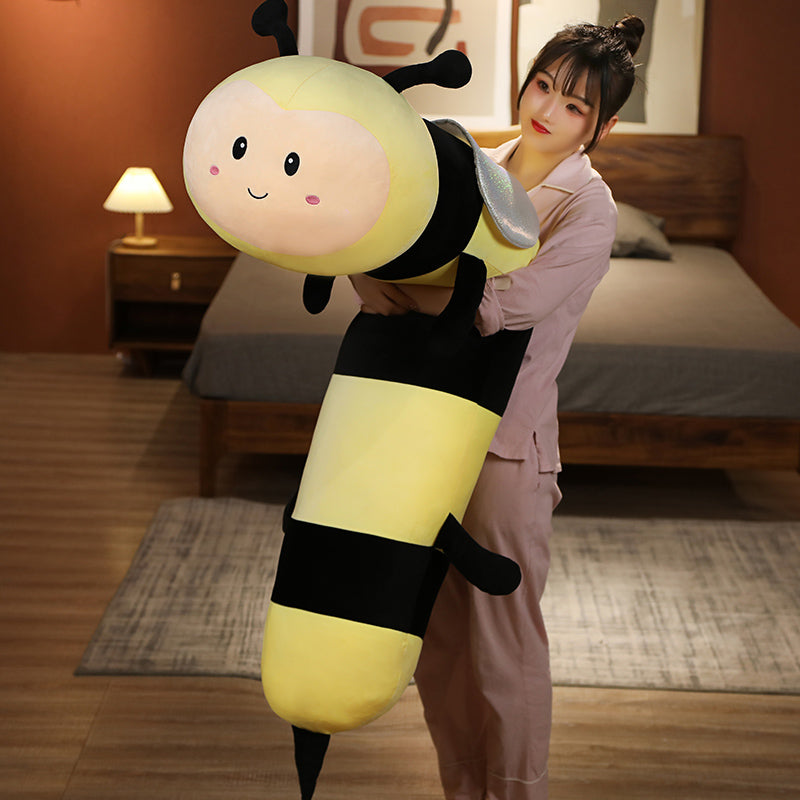 Long Snuggly Bee Wasp Plushie - Kawaiies - Adorable - Cute - Plushies - Plush - Kawaii