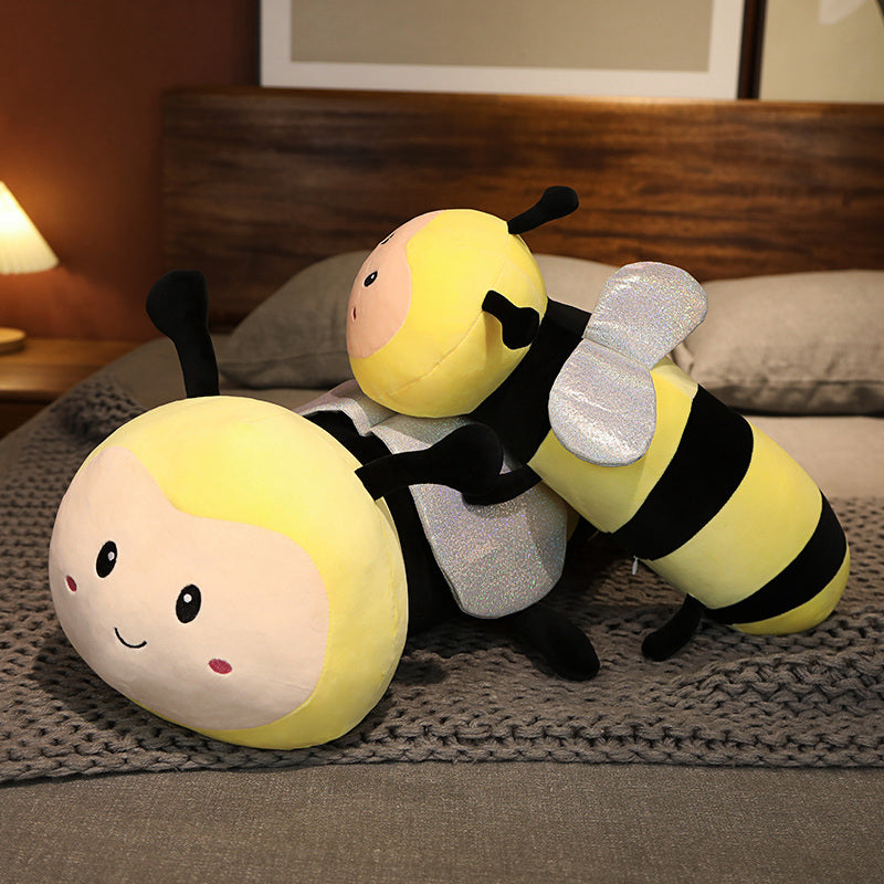 Long Snuggly Bee Wasp Plushie - Kawaiies - Adorable - Cute - Plushies - Plush - Kawaii