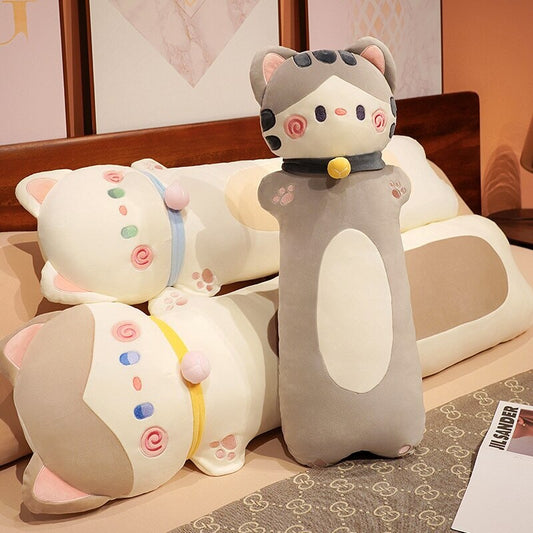 Long Snuggly Cat Plushies Collection | NEW - Kawaiies - Adorable - Cute - Plushies - Plush - Kawaii