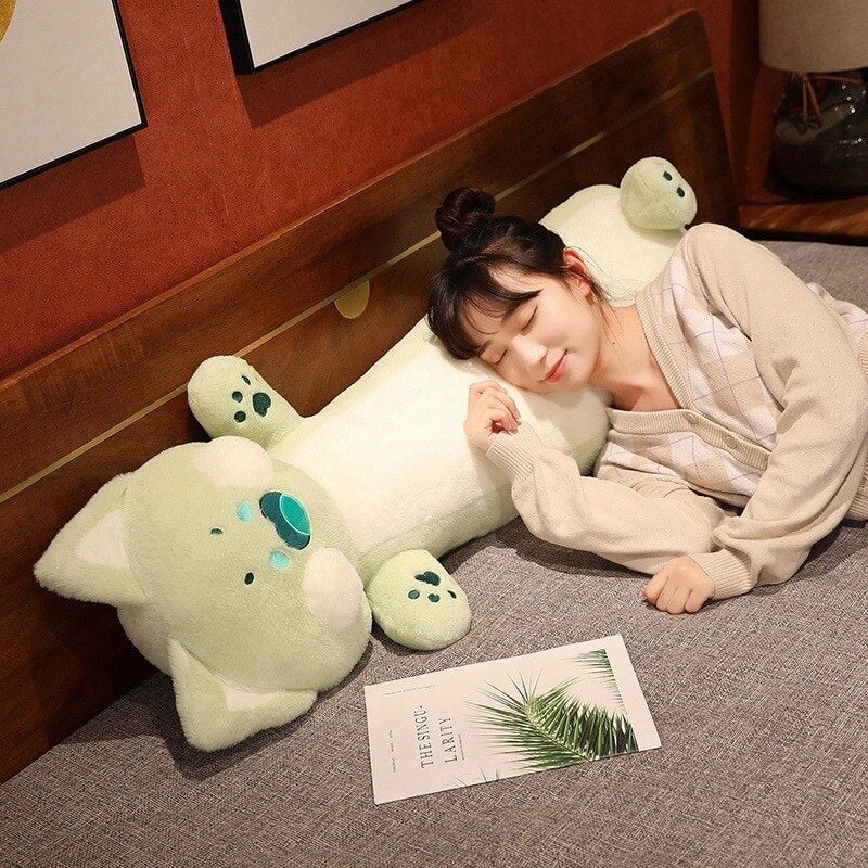 Long Snuggly Fluffy Fox Plushies - Kawaiies - Adorable - Cute - Plushies - Plush - Kawaii